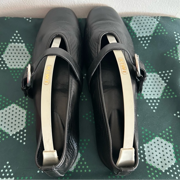 Maguire Aveiro Maryjane Ballerina Black Leather Shoes - Picture 5 of 16